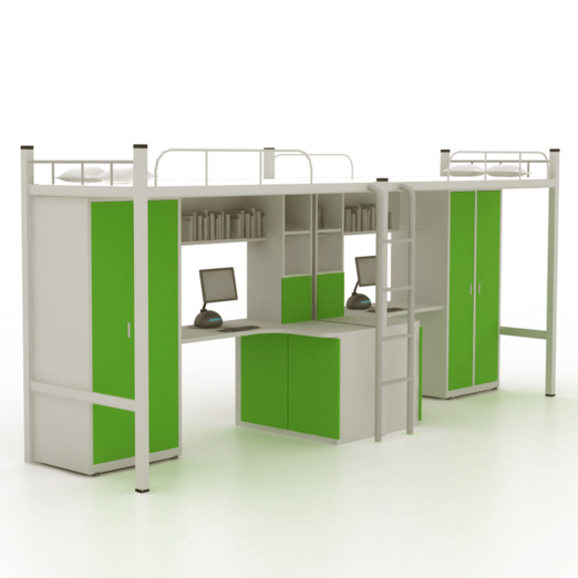 定制公寓床注重這幾個方面成品絕對滿意 海發專業定制公寓床,學生公寓床,鐵床