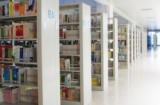 海發鋼制書架，圖書館書架、圖書館密集架、圖書館桌椅專業生產，品質保障。