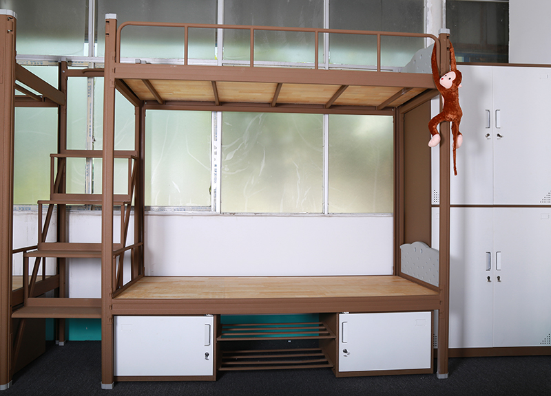 兩聯四人走梯床鐵床 兩聯四人走梯床鐵床