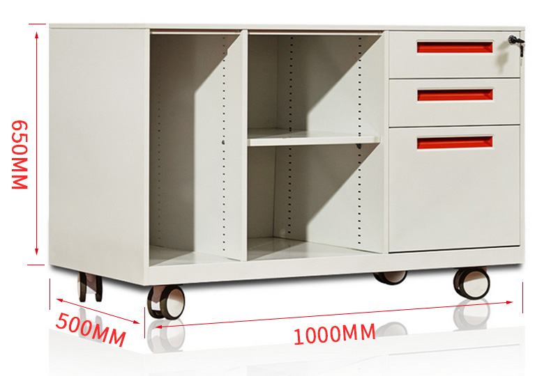 三斗三抽活動柜、鋼制活動柜海發專業生產