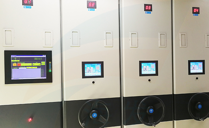 海發密集架、智能密集架、全封閉密集架、密集柜客戶案例