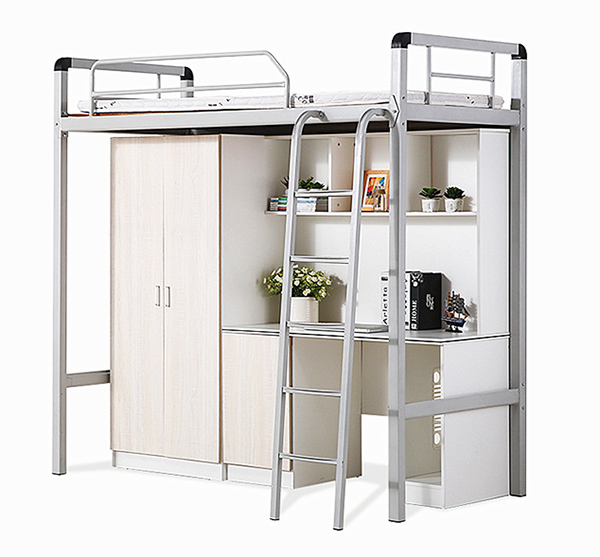 左側爬梯單人公寓床 海發公寓床、左側爬梯單人公寓床