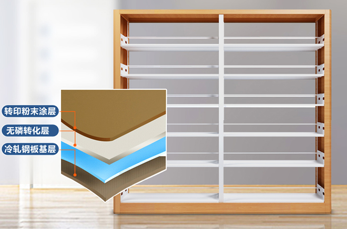 鋼制書架架體標準和生產要求準則 海發書架、鋼制書架標準