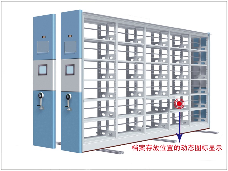 海發三立柱密集架 專業三立柱密集架、圖書密集架廠家深圳海發