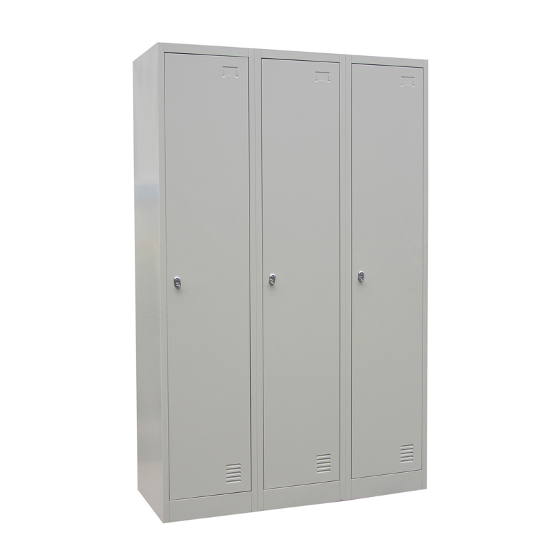 海發外掛鎖三門更衣柜 深圳海發辦公家具