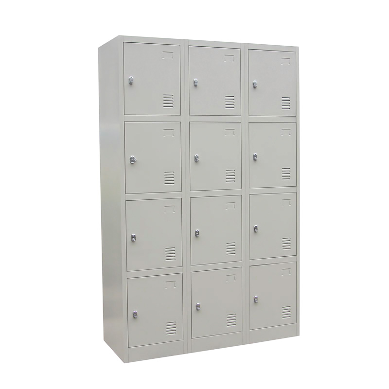 海發外掛鎖十二門更衣柜 深圳海發辦公家具