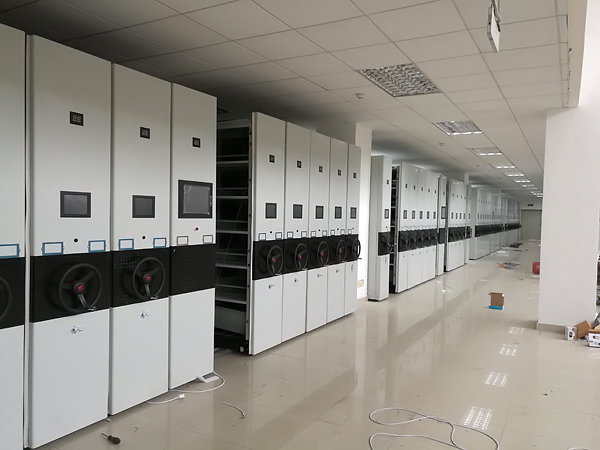 海發(fā)密集架產(chǎn)品案例:深圳職業(yè)技術(shù)學(xué)院 智能密集架,密集架案例