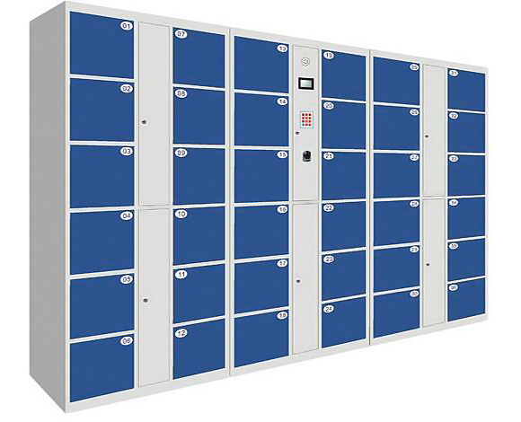 海發(fā)鋼制柜與貨架產(chǎn)品案例:深圳職業(yè)技術(shù)學(xué)院體育館 指紋寄存柜