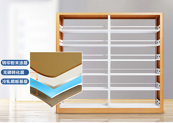 鋼制書架安全嗎?海發(fā)全面分析鋼制書架是否有危害性 鋼制書架