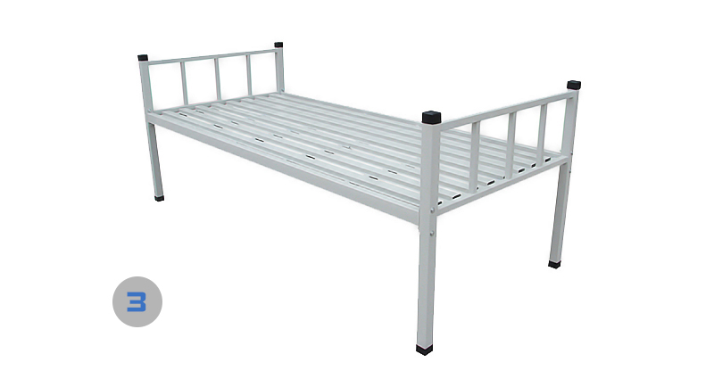 單層鐵架床 深圳海發(fā)辦公家具