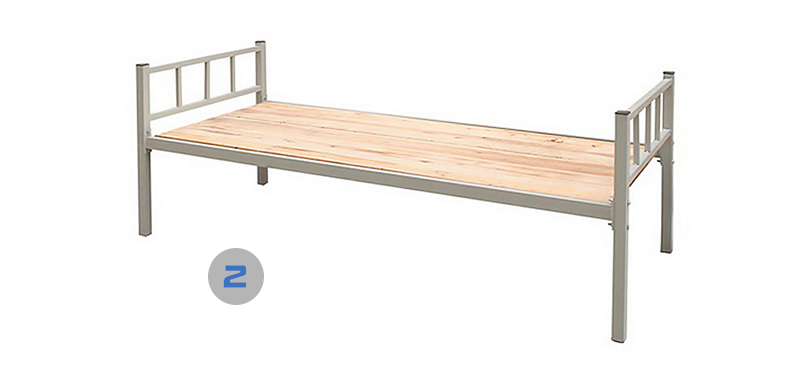 單人鐵架床 深圳海發(fā)辦公家具