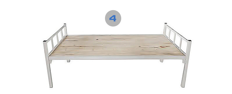 單層鐵架床 深圳海發(fā)辦公家具